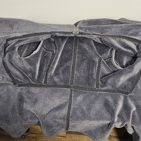[Lululemon] Presence Of Mind Fleece Asymmetrical Jacket in Fossil Size Sm - Picture 13 of 14